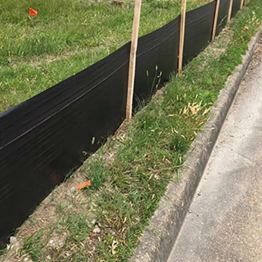 DOT Silt Fence - Construction Fence - Ferguson Waterworks