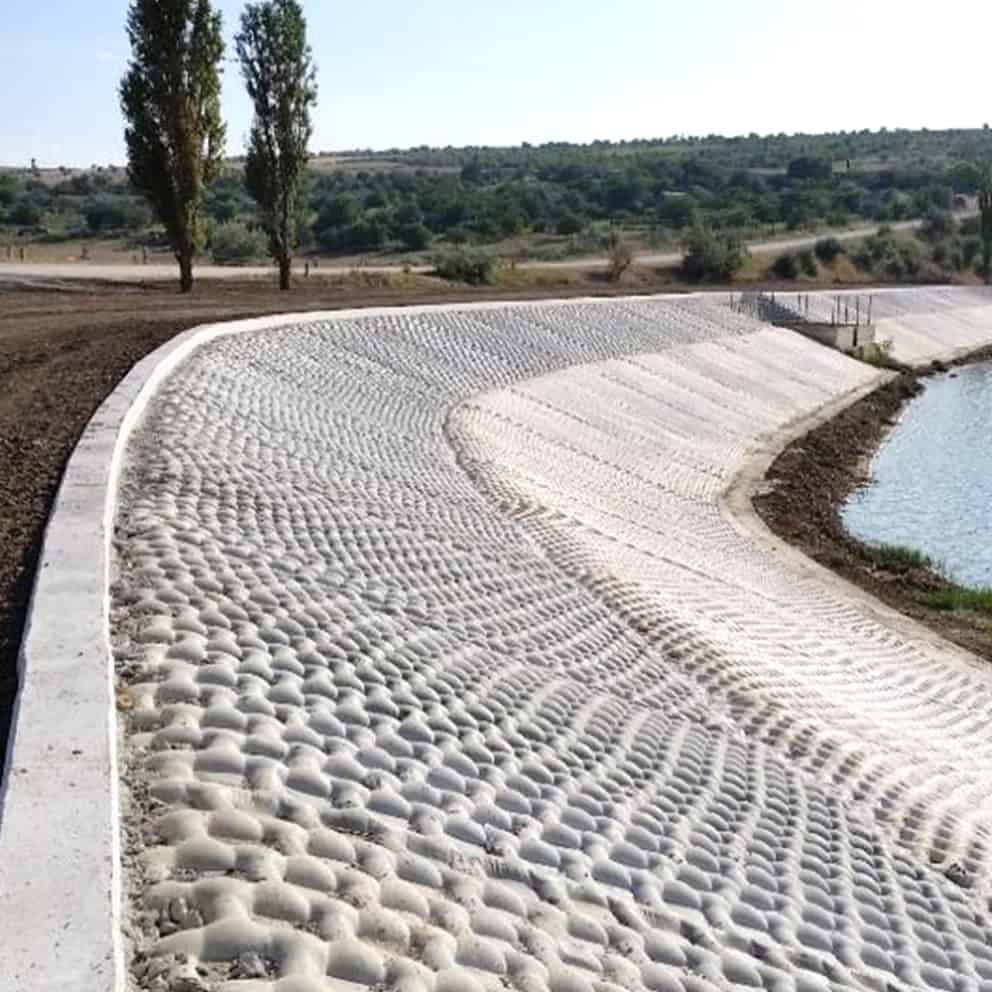 Grout Mattresses Fabric Formed Concrete For Scour Protection