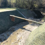 Installing GEOWEB Vegetated Retaining Wall without large machinery and equipment