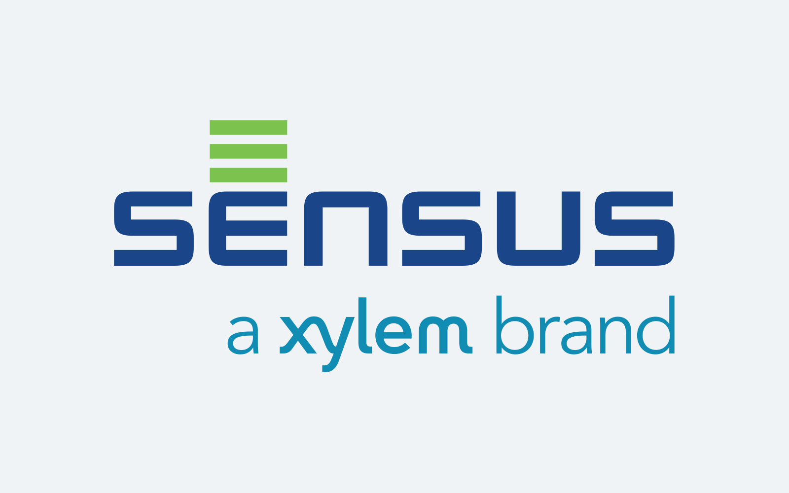 sensus blue background logo